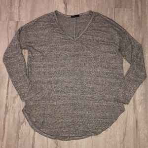Staccato VNeck gray sweater.